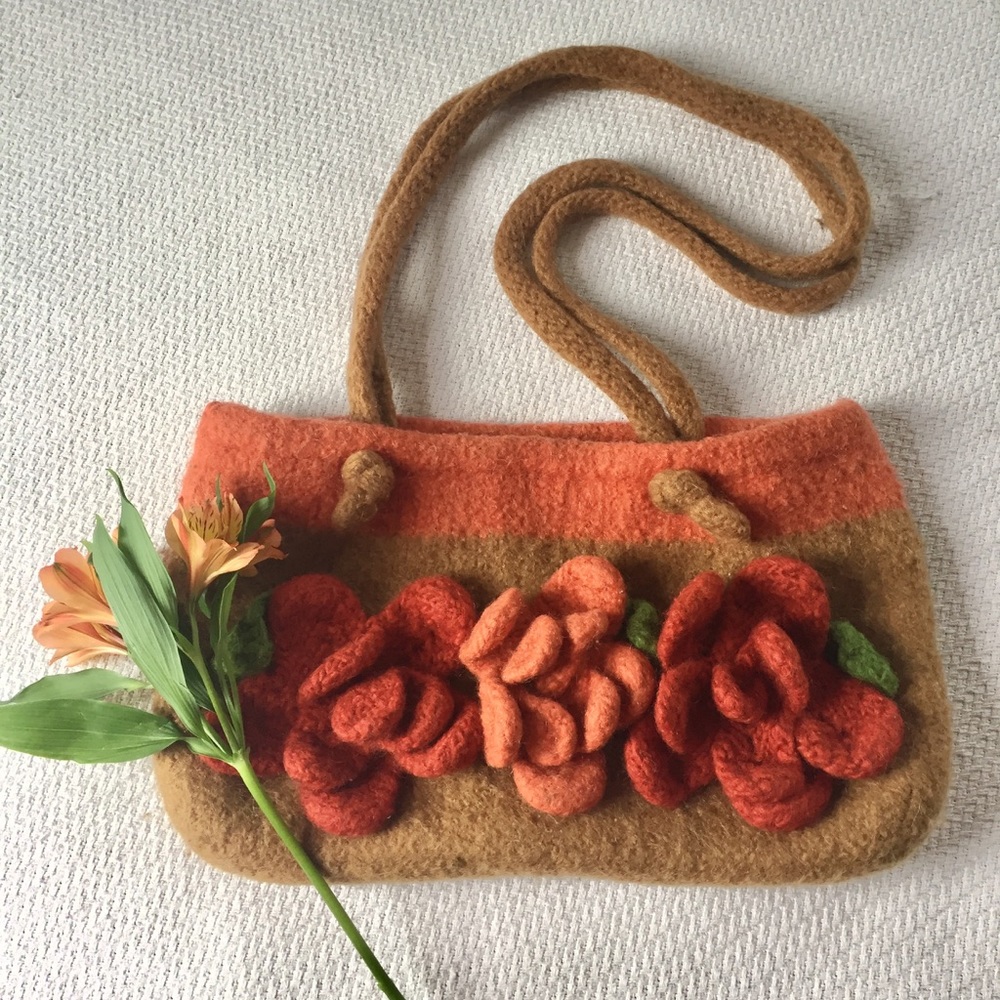 Handmade Wool Purse